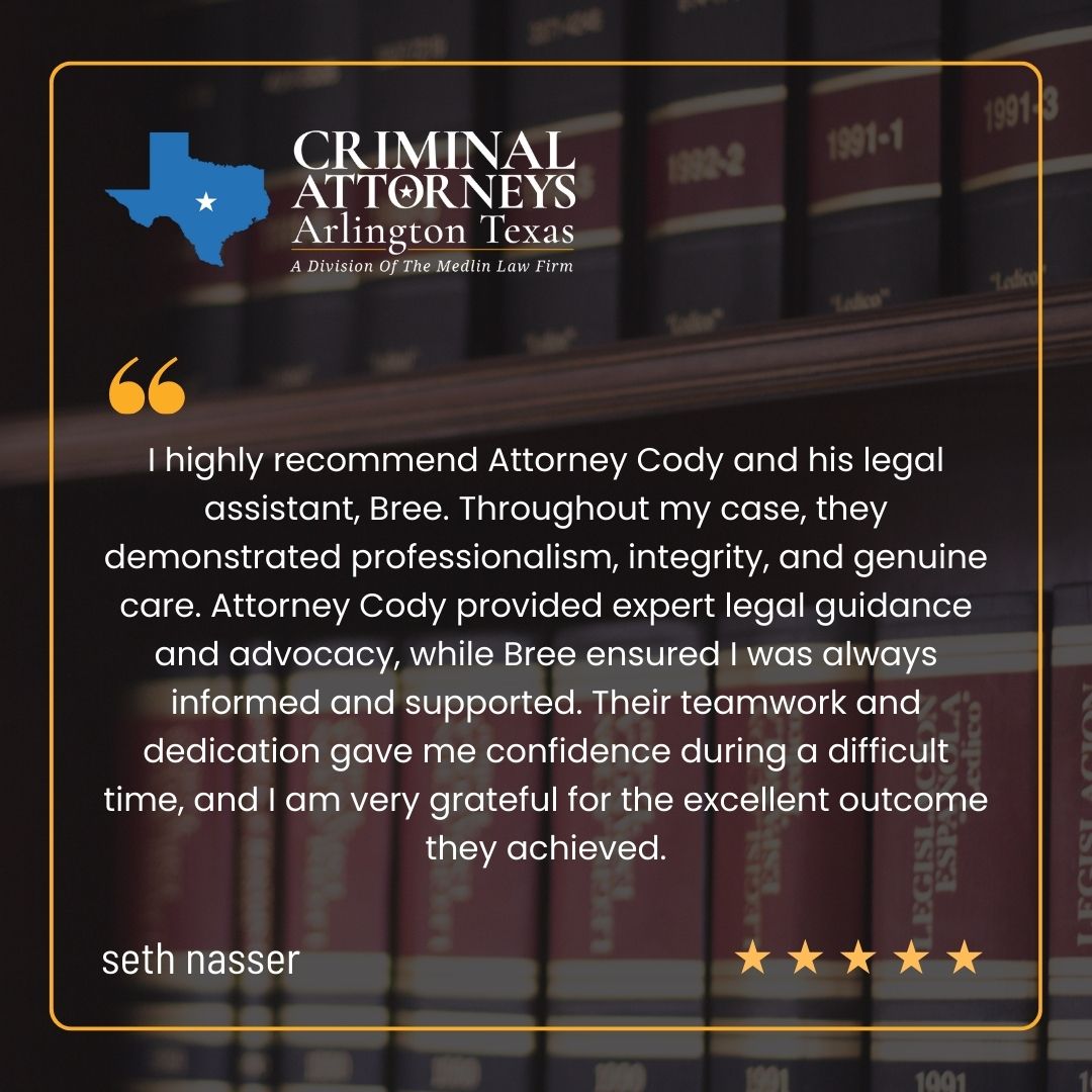 Arlington Criminal Attorneys Review Image Seth Nasser